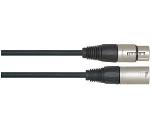 NML-30 Микрофонный кабель XLRm-XLRf 9м LEEM