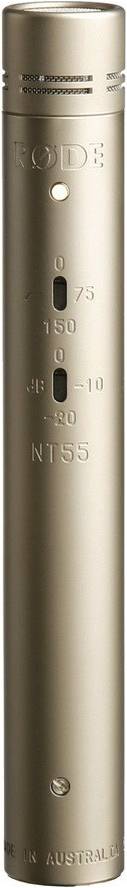 RODE NT55 конденсаторный кардиоидный микрофон с капсюлем 1/2&rdquo;, трехпозиционный...