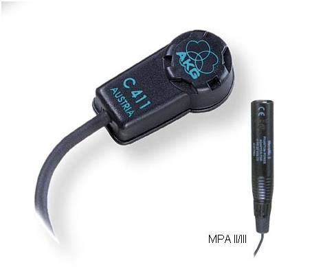 AKG C411PP - Инструментальный микрофон