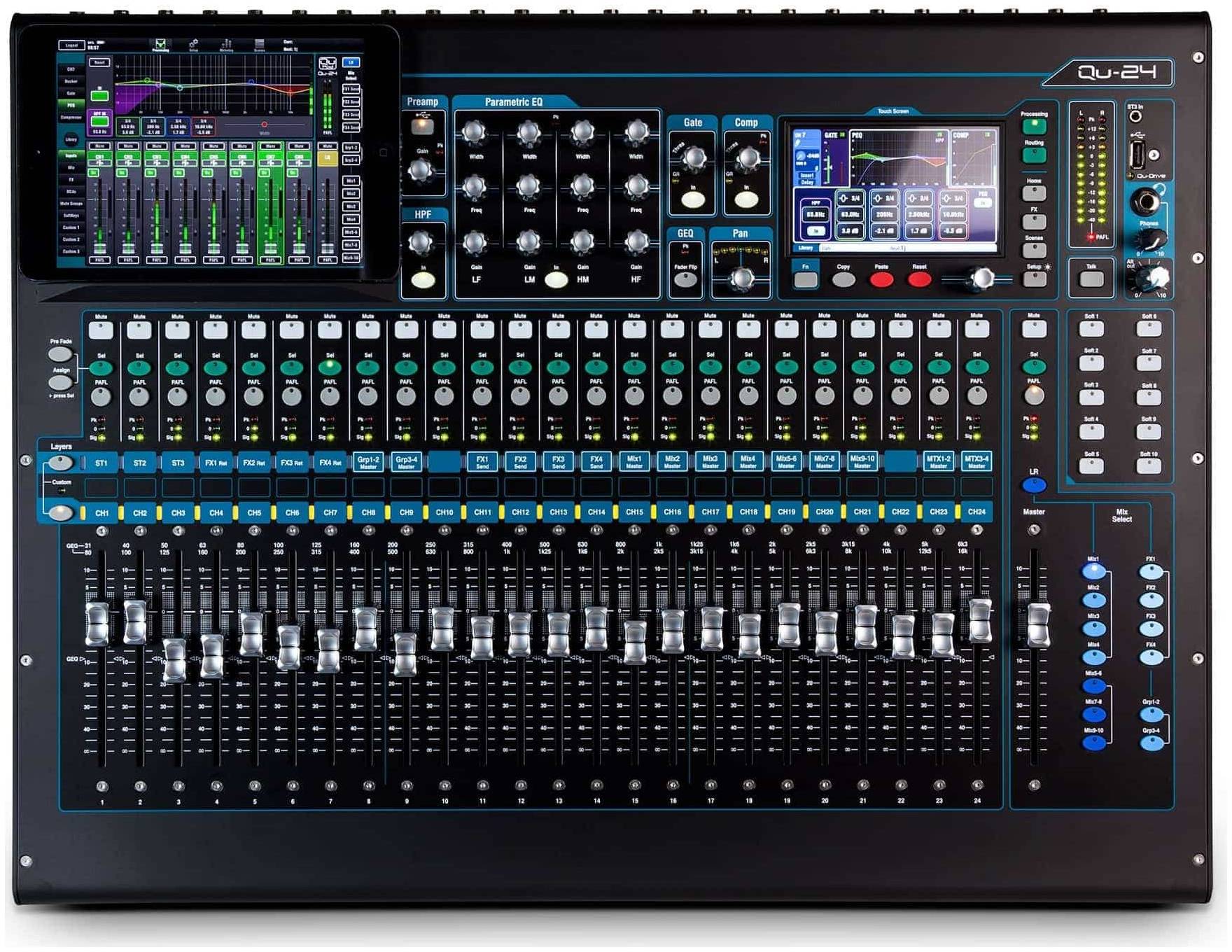 ALLEN&HEATH QU-24C - Микшерный пульт