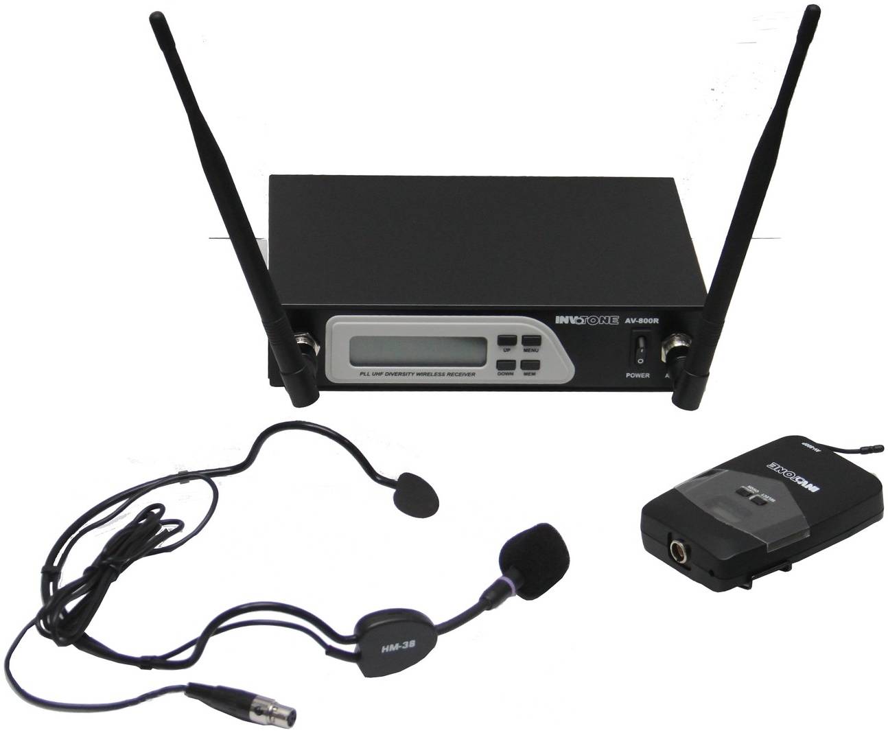 INVOTONE AV-800HS - двухантенная головная радиосистема UHF 710-726 МГц,...