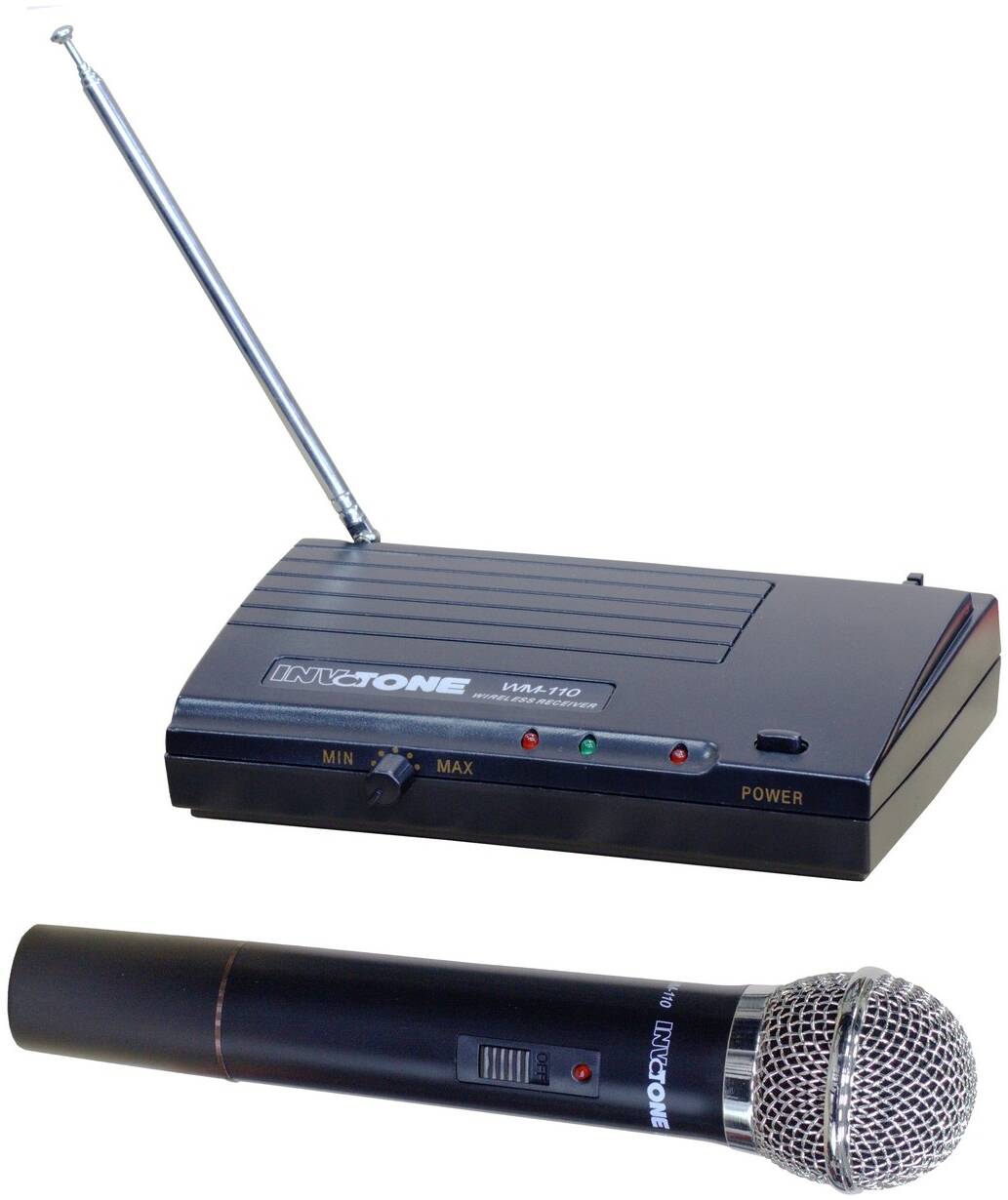 INVOTONE WM110 - Радиосистема VHF 174-216МГц одноантенная с ручным микр...