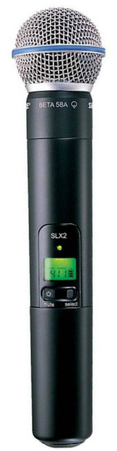 SHURE SLX2/BETA58 L4E