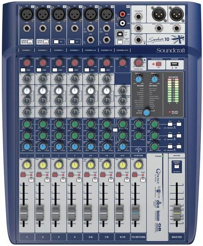 SOUNDCRAFT Signature 10 - Микшерный пульт