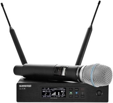 SHURE QLXD24E/B87A P51 - Радиосистема вокальная
