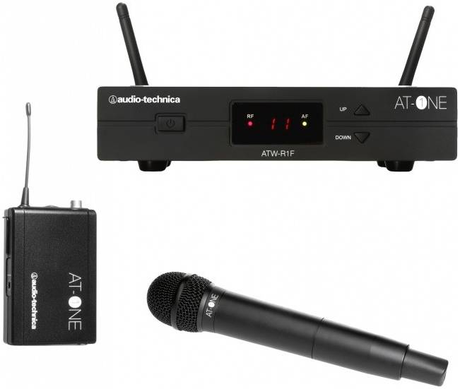 AUDIO-TECHNICA ATW13F - Ручная радиосистема, 4+4 канала UHF с ручным конденсаторным...