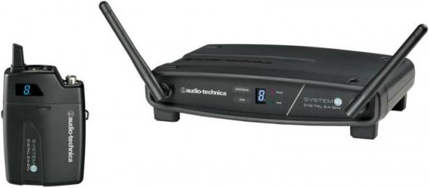 AUDIO-TECHNICA ATW1101 - Поясная радиосистема, 8 каналов 2.4 MHz с поясным...