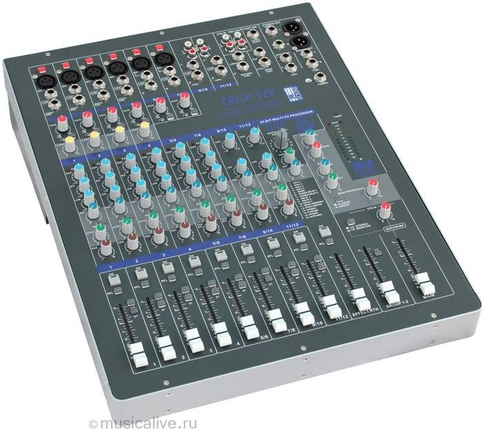 EUROSOUND CRISP-12X - Микшерный пульт