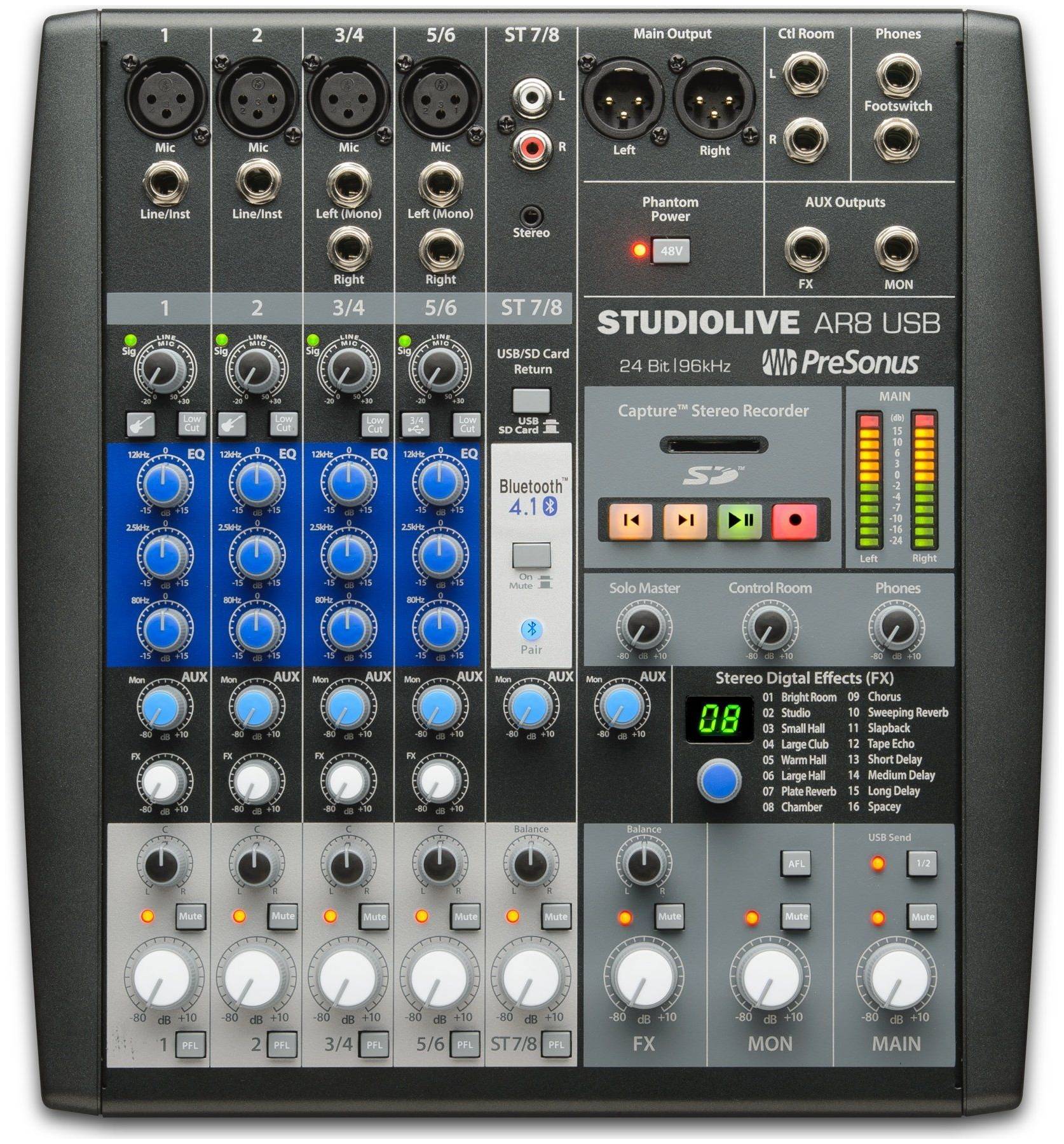 PRESONUS StudioLive AR8 USB - Микшерный пульт