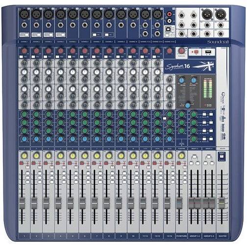 SOUNDCRAFT Signature 16 - Микшерный пульт