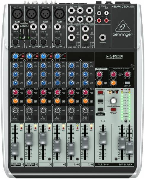 BEHRINGER XENYX Q1204USB - Микшерный пульт