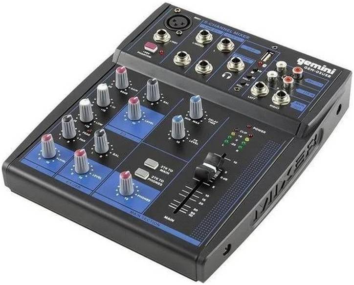 GEMINI GEM-05USB - Микшерный пульт