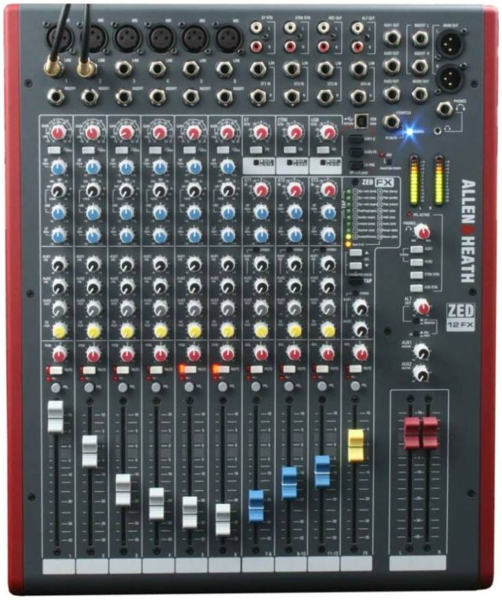 ALLEN&HEATH ZED12FX - Микшерный пульт