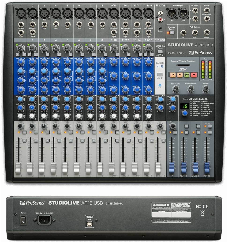 PRESONUS StudioLive AR16 - Микшерный пульт