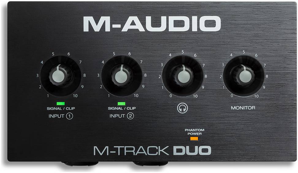 M-AUDIO M-TRACK DUO USB-аудиоинтерфейс, 2 входа, 2 выхода