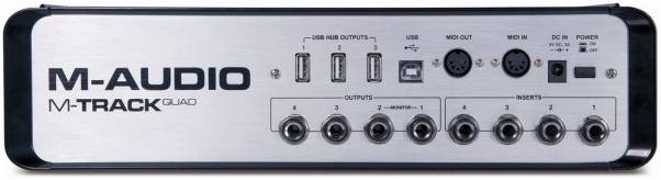 M-AUDIO MTrack Quad - Звуковая карта