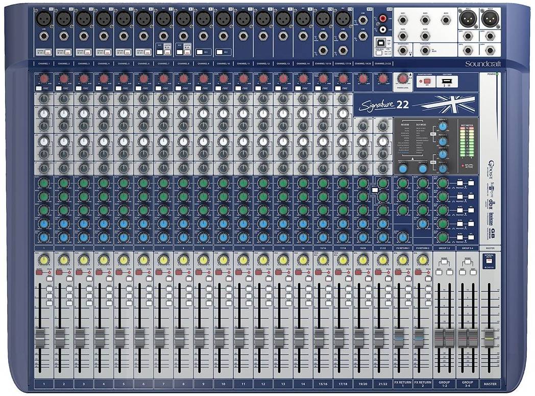 SOUNDCRAFT Signature 22 - Микшерный пульт