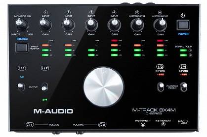 M-Audio M-Track 8X4M - звуковой интерфейс, 8 каналов