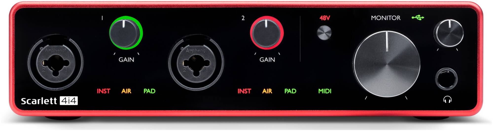 FOCUSRITE Scarlett 4i4 3rd Gen - Аудиоинтерфейс