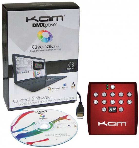 KAM Standalone DMX Player - Программа