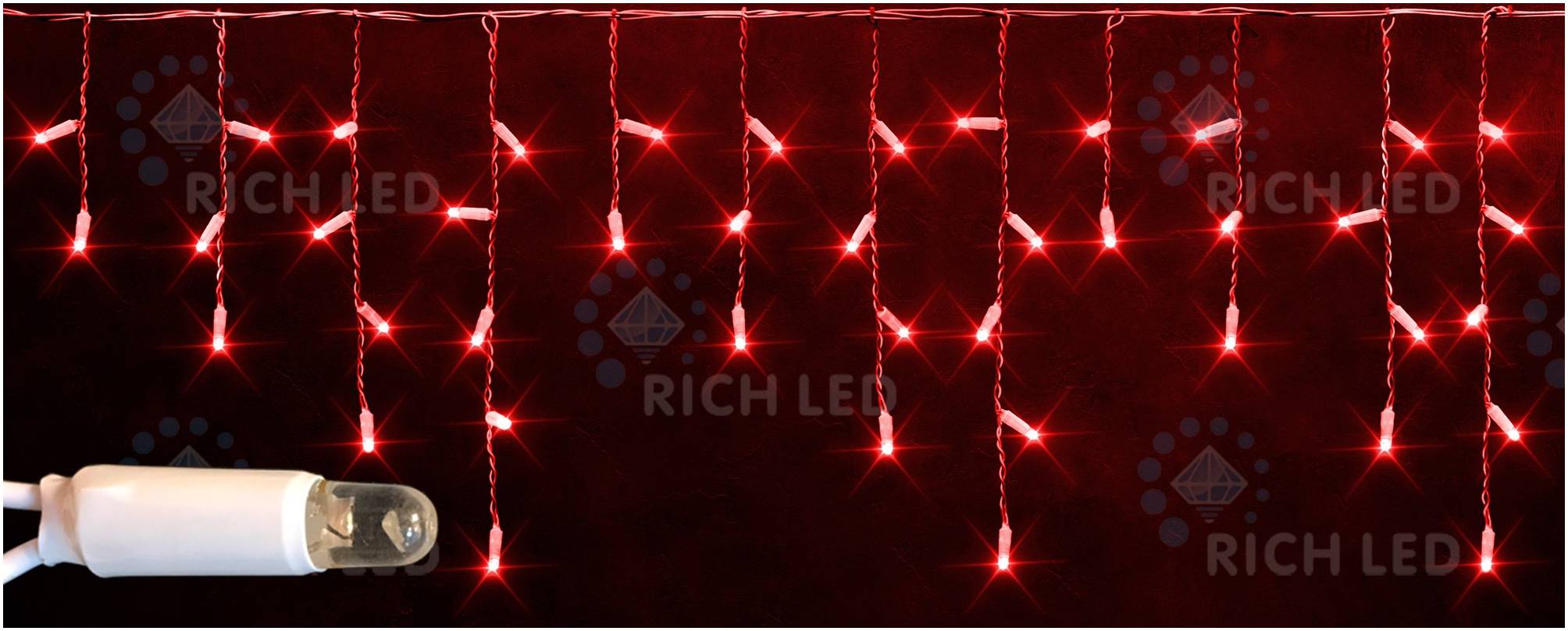 RICH LED RL-i3*0.5F-RW/R - Бахрома светодиодная