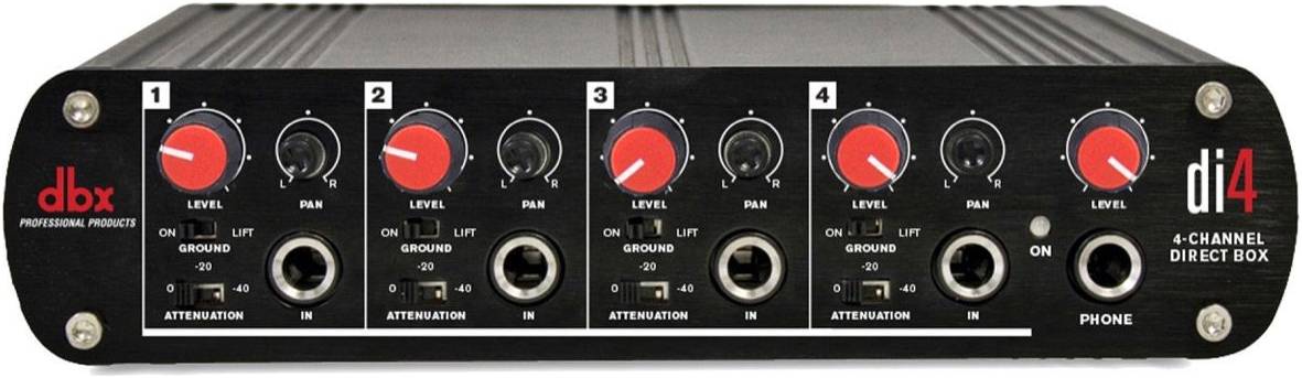 DBX DI-4 4-канальный активный директ бокс