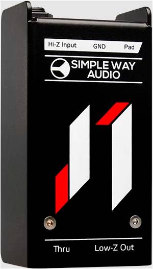 SIMPLE WAY AUDIO J1mini - Активный DI-Box, одноканальный