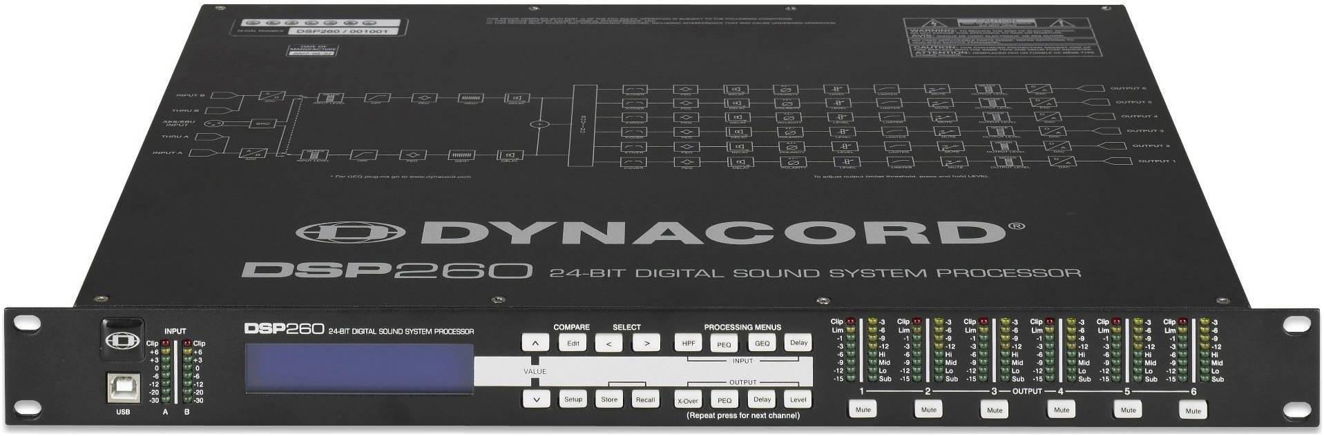 DYNACORD DSP 260 - Процессор эффектов