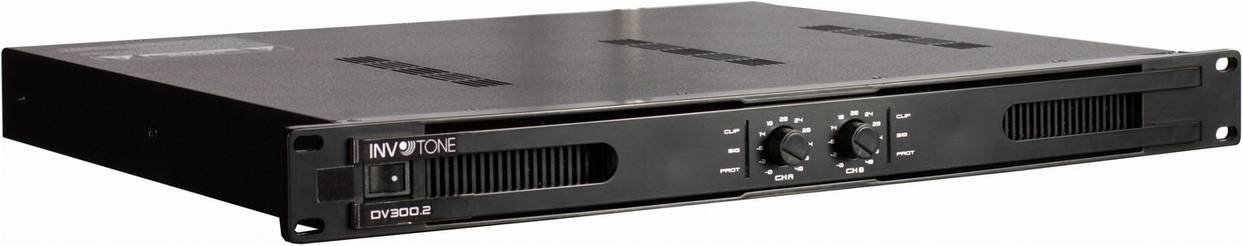 INVOTONE DV300.2 - усилитель мощности, 300Вт/4Ом, 180 Вт/8 Ом, мост 600Вт...