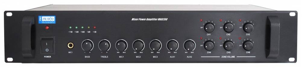 PROAUDIO MA-6260 - Усилитель мощности трансляционный