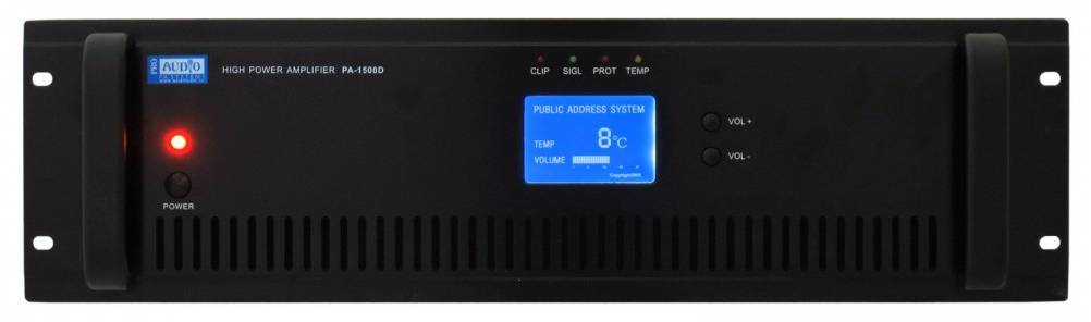PROAUDIO PA-1500D - Усилитель мощности трансляционный