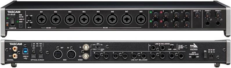 TASCAM US-20X20 - Звуковая карта