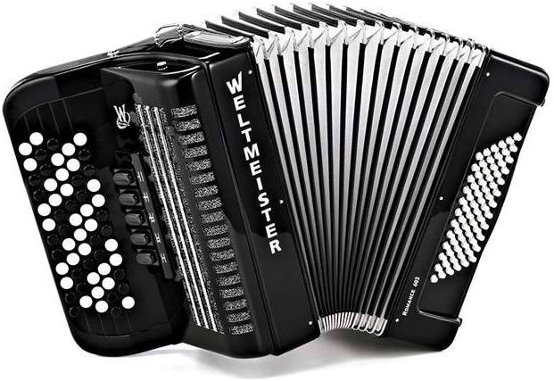 WELTMEISTER Romance 603-60/72/III/5 BK - Баян