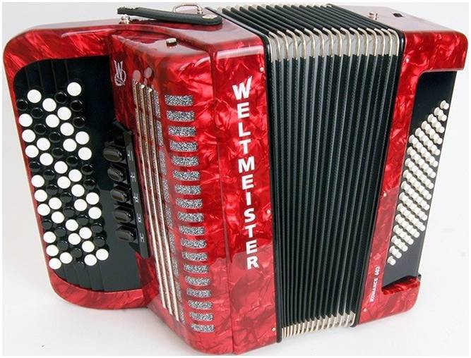 WELTMEISTER Romance 603-60/72/III/5 RD - Баян