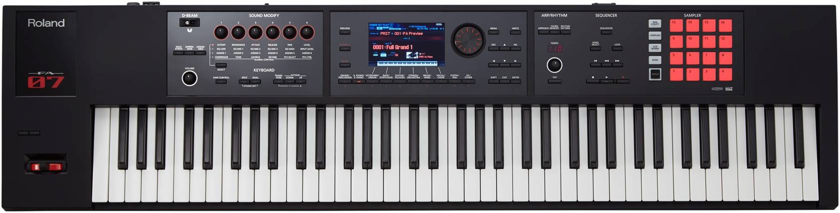 ROLAND FA-07 синтезатор