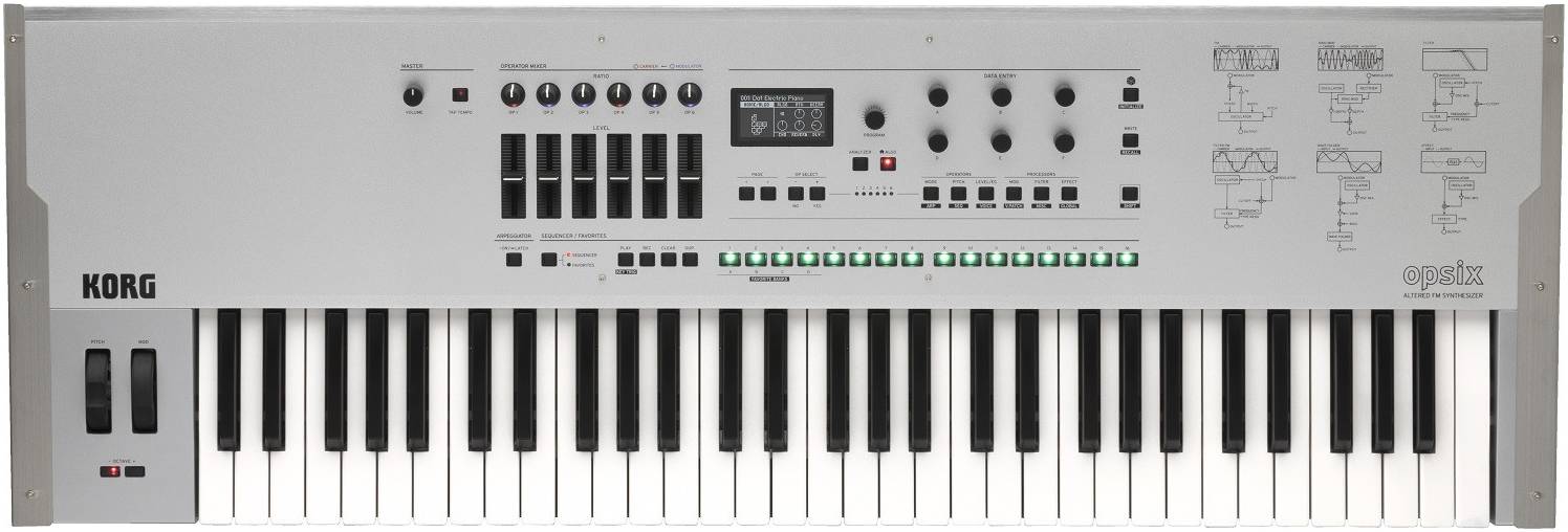 KORG OPSIX SE Platinum цифровой FM синтезатор, 61 клавиша