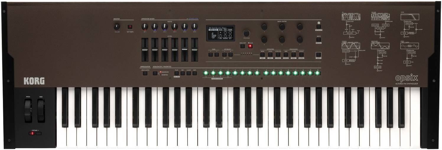 KORG OPSIX SE цифровой FM синтезатор, 61 клавиша