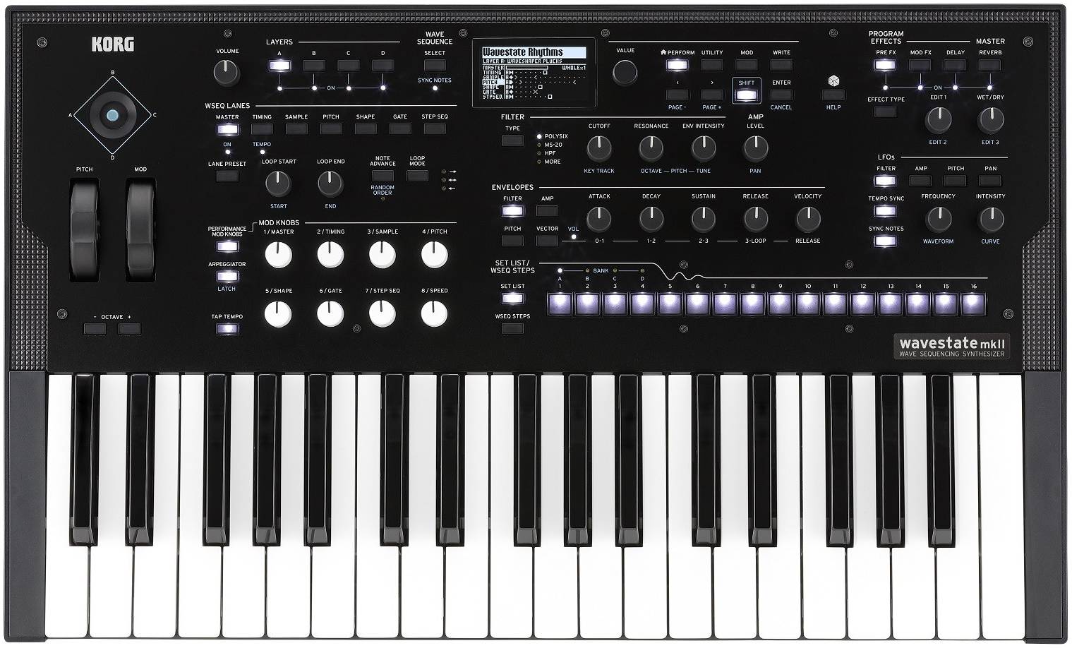 KORG WAVESTATE MKII цифровой синтезатор