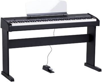 ORLA Stage-Studio-Black-Satin Цифровое пианино, черное, со стойкой (2 коробки)