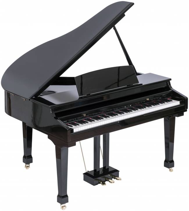 ORLA Grand-500-BLACK Цифровой рояль, с автоаккомпанементом, черный, (2...