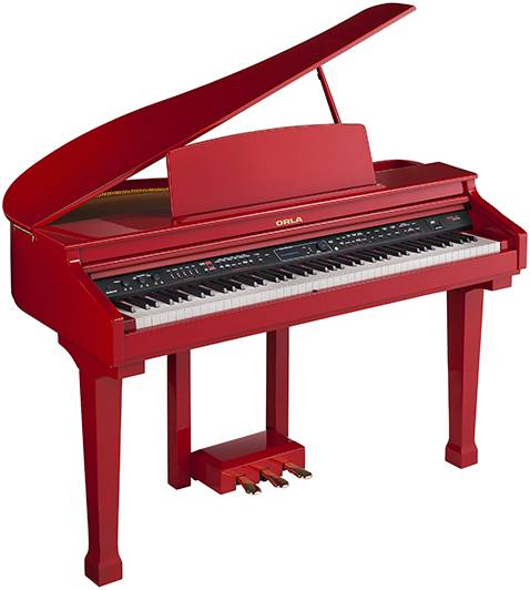 ORLA Grand-120-RED Цифровой рояль, с автоаккомпанементом, красный, Orla