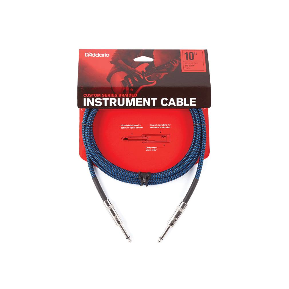 PLANET WAVES PW-BG-10 BU - Инструментальный кабель