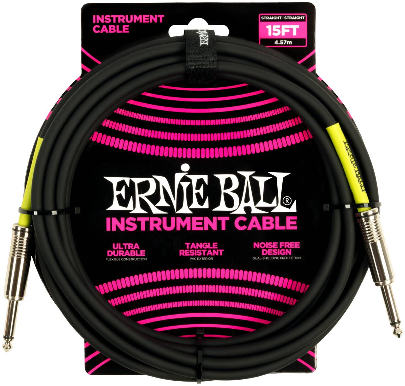 ERNIE BALL 6399, 4.57м - Инструментальный кабель