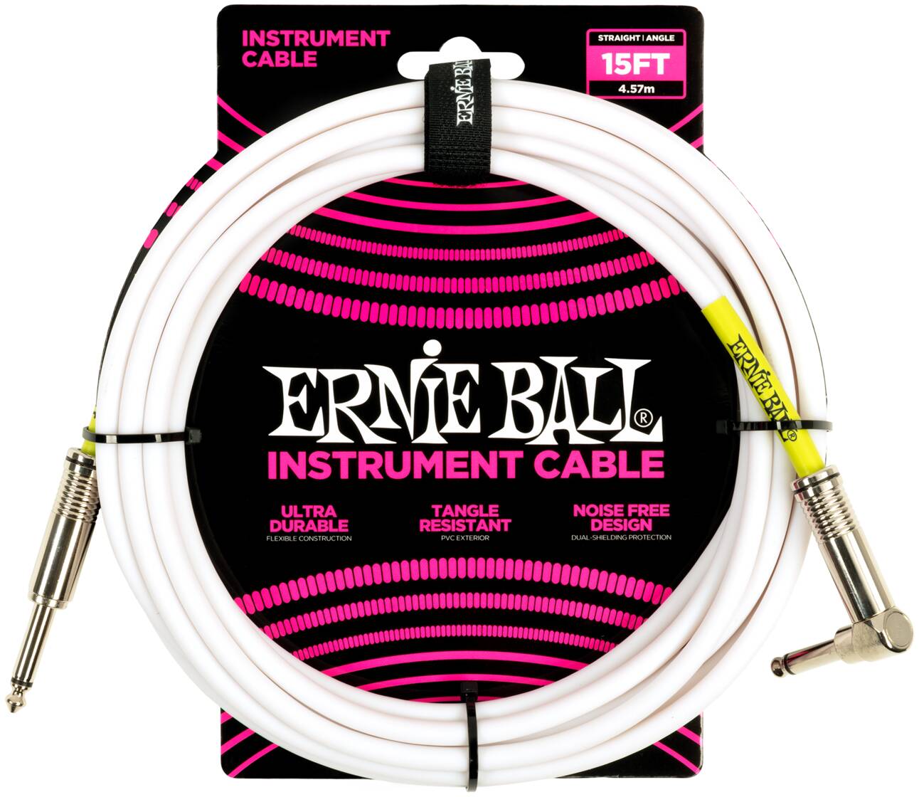 ERNIE BALL 6400, 4.57м - Инструментальный кабель