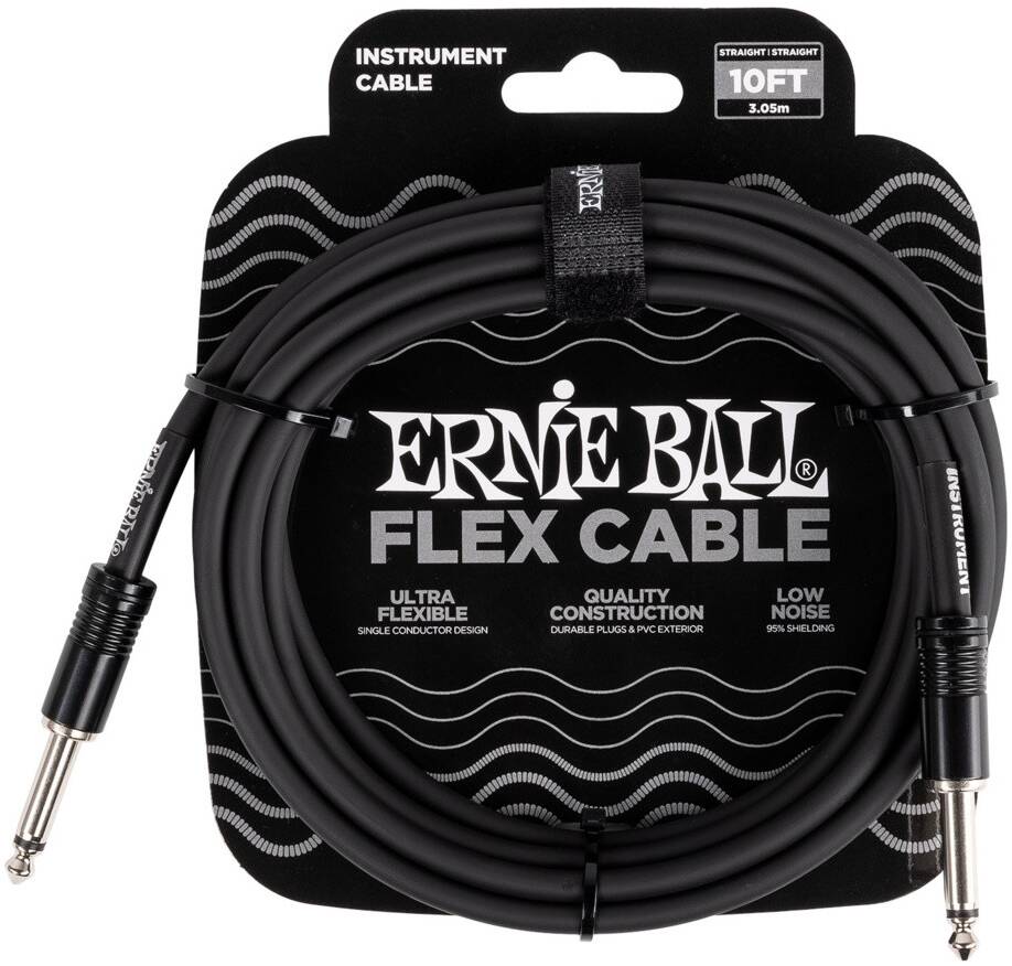 ERNIE BALL 6434, 3м - Инструментальный кабель