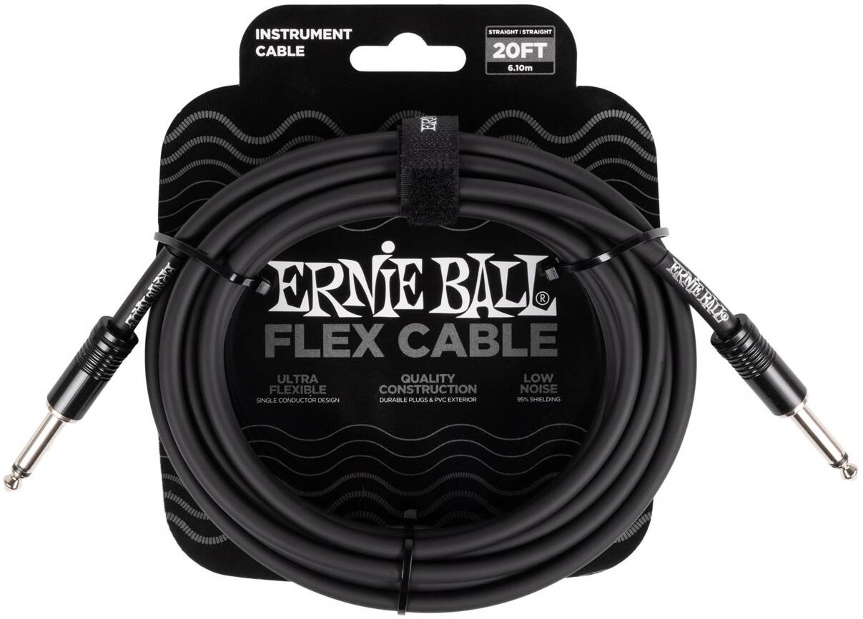 ERNIE BALL 6435, 6м - Инструментальный кабель