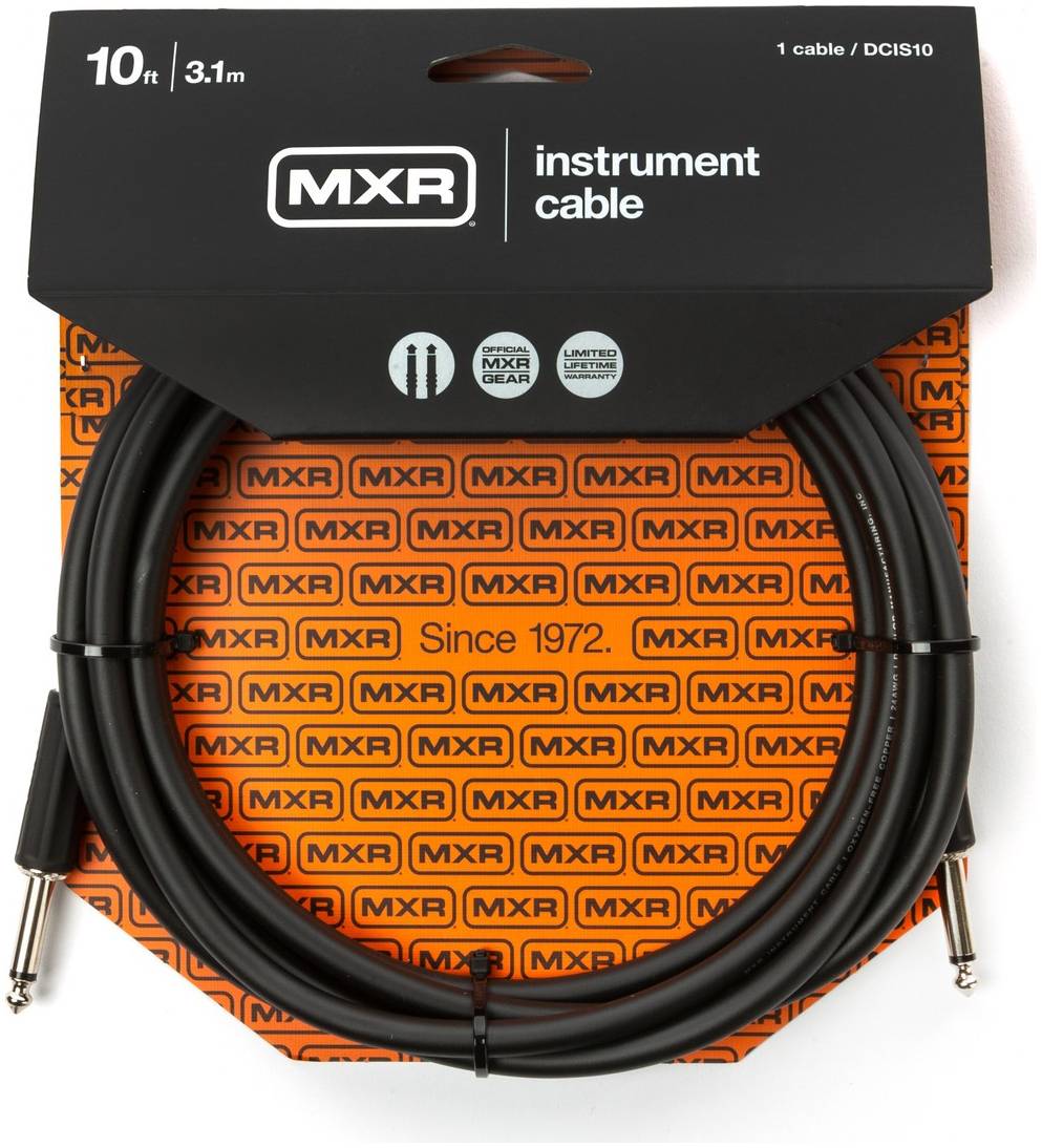 DUNLOP MXR DCIS10 INSTR CABLE 10FT - Инструментальный кабель