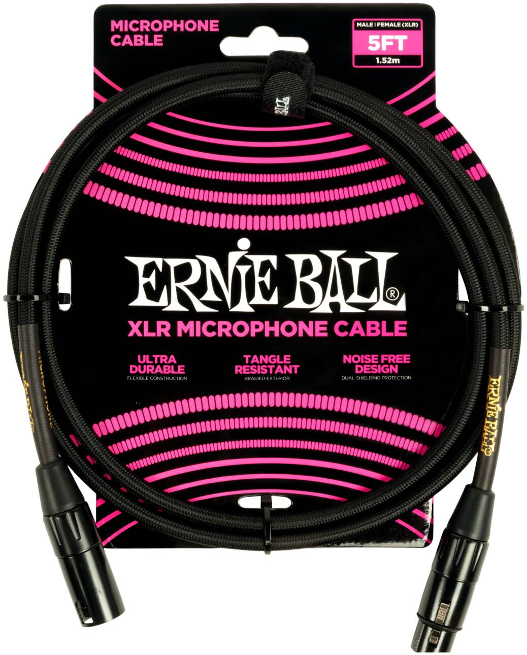 ERNIE BALL 6390, 1.52м - Микрофонный кабель