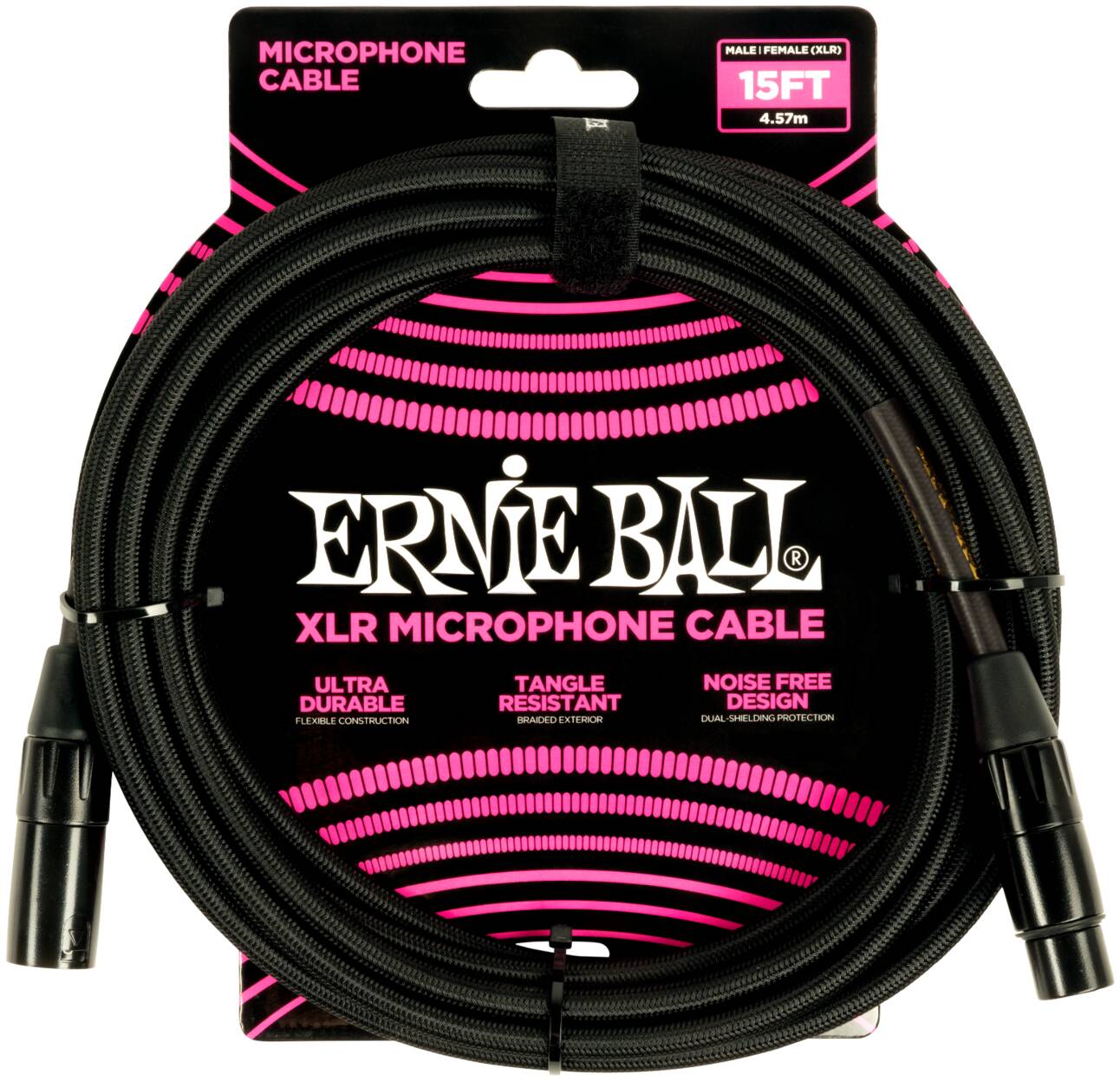 ERNIE BALL 6391, 4.57м - Микрофонный кабель