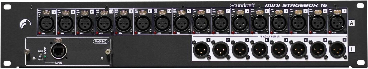 SOUNDCRAFT MSB-16 Cat5 - Коммутационный блок